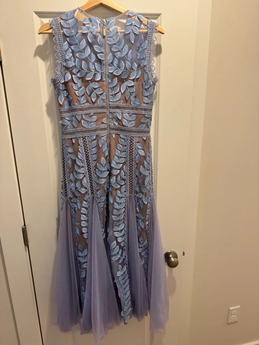 Bronx and Banco Violet Flared Midi Dress - Picture 3 of 5